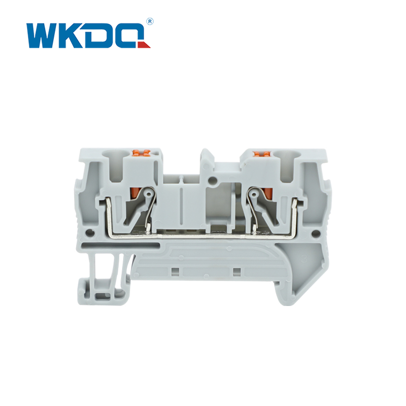 4mm2 كبل Din Rial Push في الكتلة الطرفية المضادة للالتهاب 24 AWG