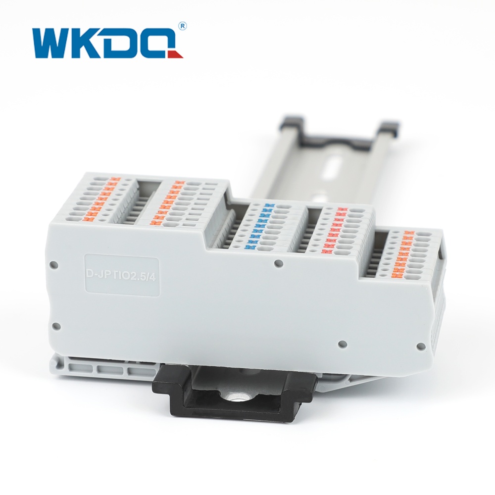 D JPTIO2.5 4 غطاء كتلة طرفية سلكية ناعمة