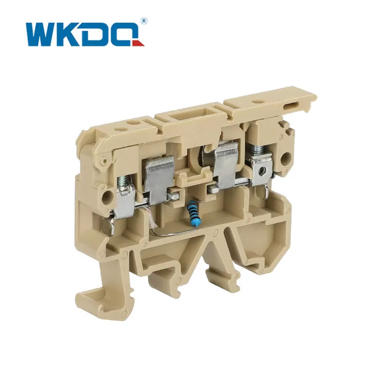 JASK1 LD EN Weidmuller Din Rail Fuse Screw Connection Block Terminal مع الشركة المصنعة للضوء LED