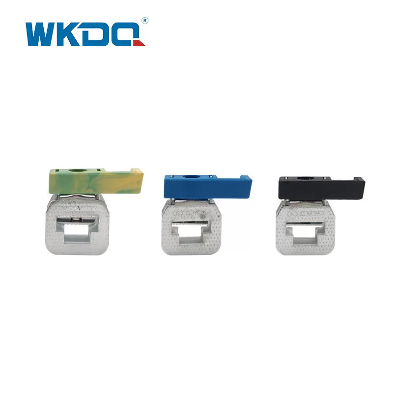 PA Nylon 300V 4mm2 AKG Busbar Terminal Block توصيل برغي