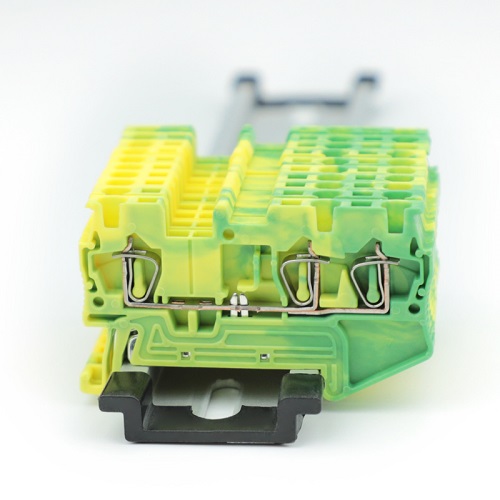 ST1.5-TW-PE 1.5mm2 spring cage block pe earth terminal block